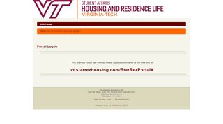 
                            2. Virginia Polytechnic Institute and State University ... - StarRez Housing