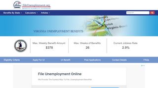 
                            5. Virginia Unemployment - Benefits, Eligibility & Claims