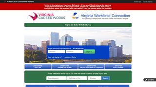 
                            3. Virginia Workforce Connection - vawc.virginia.gov