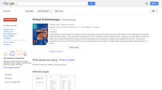 
                            8. Virtual Colonoscopy: A Practical Guide - Google Books Result