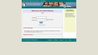 
                            4. Virtual Gateway: Executive Office of Health and Human Services