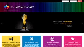 
                            8. Virtual Platform :: ARA Retail Institute