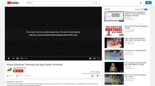 
                            4. Virtual Substitute Training by the App-Garden University ...