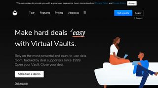 
                            3. Virtual Vaults data rooms. Real deals. | Virtual Vaults
