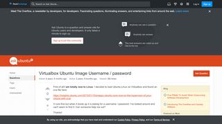 
                            7. Virtualbox Ubuntu Image Username / password - …