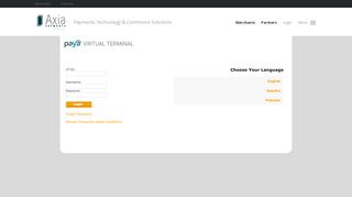 
                            3. VirtualTerminal - Axia Payments