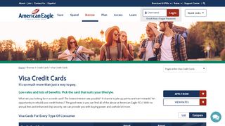 
                            8. Visa Credit Cards - American Eagle