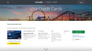 
                            3. Visa Credit Cards | Chase.com