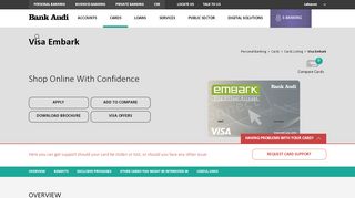 
                            2. Visa Embark - Bank Audi