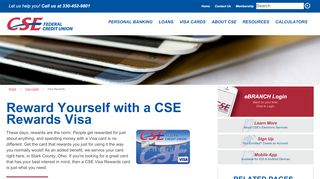 
                            1. Visa Rewards Card - Canton, OH | CSE Federal Credit Union