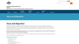 
                            3. Visas and Migration - southafrica.embassy.gov.au