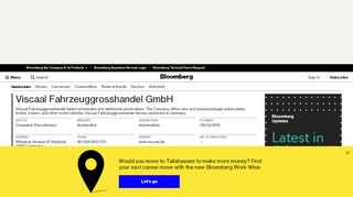 
                            2. Viscaal Fahrzeuggrosshandel GmbH - Company Profile and ...