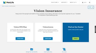 
                            10. Vision Insurance | MetLife