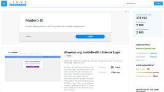 
                            10. Visit Atnyulmc.org - InsideHealth | External Login.