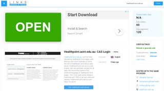 
                            3. Visit Healthpoint.acnt.edu.au - CAS Login.