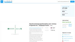 
                            7. Visit Payroll.centurypropertiesonline.com - Century Properties Inc ...