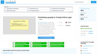 
                            9. Visit Srichaitanya.greytip.in - Greytip Online Login.