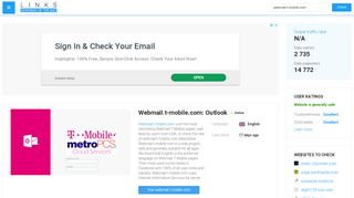 
                            5. Visit Webmail.t-mobile.com - Outlook.