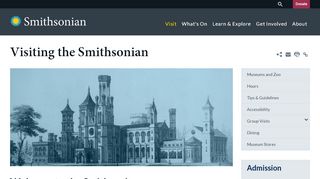 
                            6. Visiting the Smithsonian| Smithsonian Institution