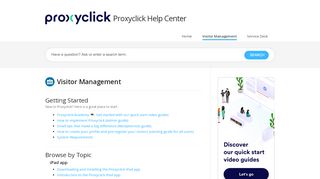 
                            9. Visitor Guides Archive - Proxyclick Help