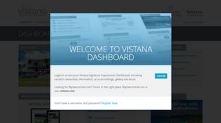 
                            11. Vistana Signature Experiences ? Dashboard