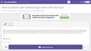
                            5. visual-basic-6 - How to extract user network login name ...
