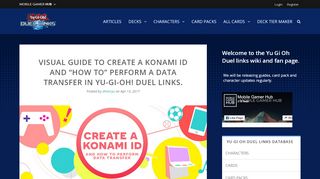 
                            5. Visual Guide to Create a Konami ID ... - Yu Gi Oh Duel Links