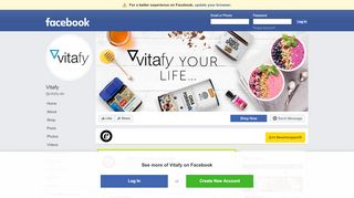 
                            6. Vitafy | Facebook