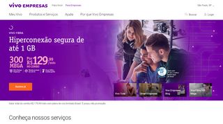 
                            2. Vivo Empresas - Móvel, fixo, cloud, dados e TI