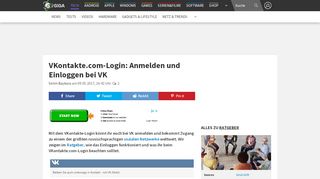 
                            9. VKontakte.com-Login: Anmelden und Einloggen bei VK