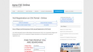 
                            10. VLE Registration on CSC Portal - Online - Apna CSC …