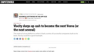 
                            6. Vlocity slurps up cash to become the next Veeva (or the next ...