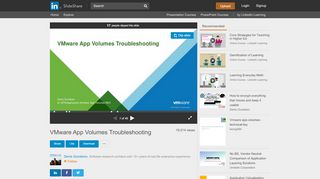 
                            1. VMware App Volumes Troubleshooting - SlideShare