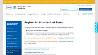 
                            8. VNSNY Provider Link Portal | Home Care Services | Home Health ...