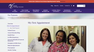 
                            2. VOA - For Your First Visit - Virginia Oncology Associates