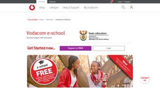 
                            4. Vodacom e-School - Education | Vodacom