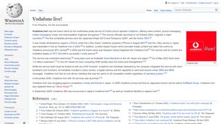 
                            11. Vodafone live! - Wikipedia