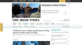 
                            9. Vodafone's new online portal aims to help parents tackle safety for kids