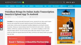 
                            6. VoiceBase: Online Audio Transcript Search & …