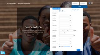 
                            2. VoicesAfrica - Home