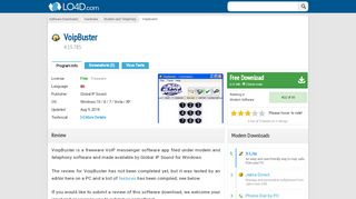
                            7. VoipBuster - Download - voipbuster.en.lo4d.com