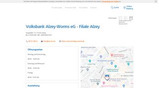 
                            4. Volksbank Alzey-Worms eG - Filiale Alzey,Hospitalstr. 15 ...