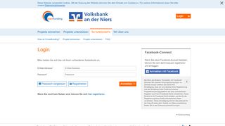 
                            5. Volksbank an der Niers - Viele schaffen mehr - Login