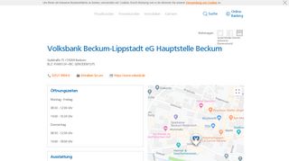 
                            6. Volksbank Beckum-Lippstadt eG Hauptstelle …