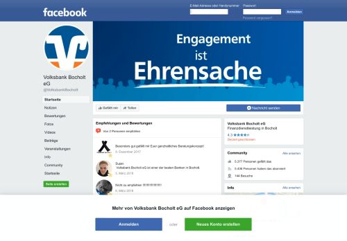 
                            1. Volksbank Bocholt eG - Bocholt | Facebook