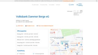 
                            2. Volksbank Dammer Berge eG,Mühlenstr. 8 - Volksbank ...