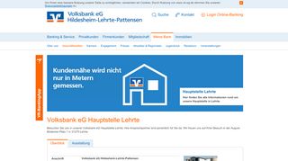 
                            4. Volksbank eG Hauptstelle Lehrte - Volksbank eG Hildesheim-Lehrte ...