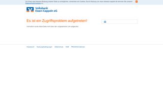 
                            4. Volksbank Essen-Cappeln eG Login