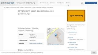 
                            5. Volksbank Essen-Cappeln in Cappeln …