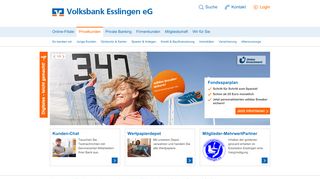 
                            1. Volksbank Esslingen eG: Privatkunden